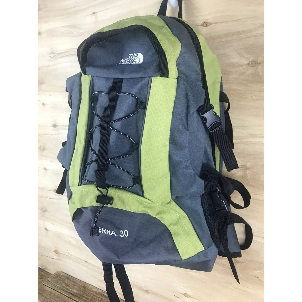 The North Face Terra 30 Hiking Backpack Green Gray 20